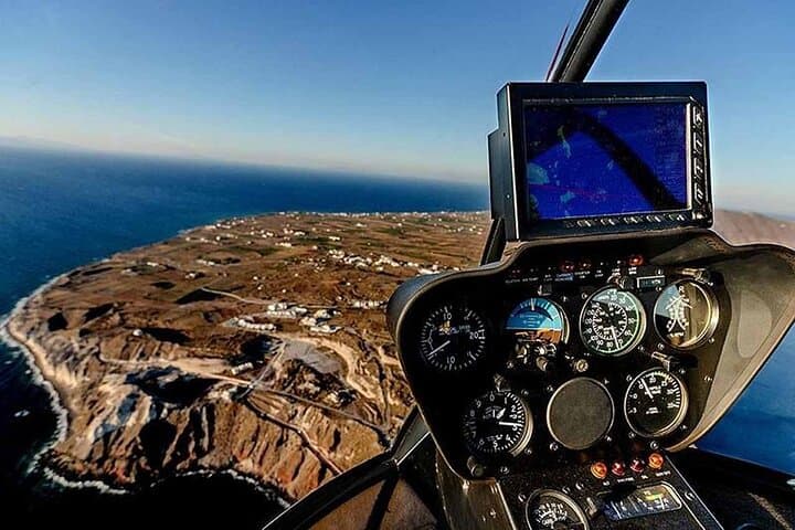 Santorini Helicopter Flight