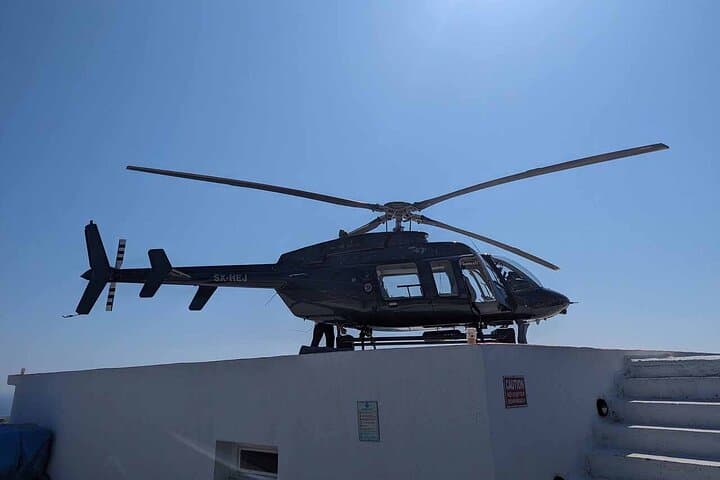 Santorini Helicopter Flight