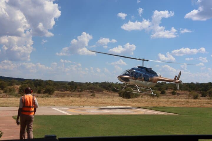 Helicopter Flight over the Victoria Falls
