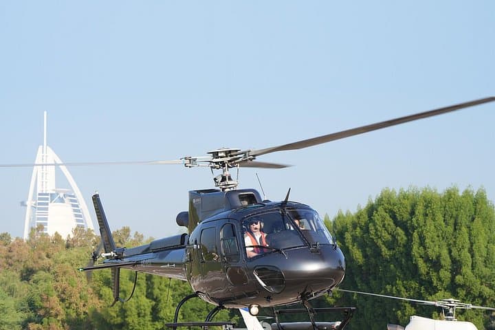Dubai Helicopter Tours with 2 Way Private Transfers in Dubai