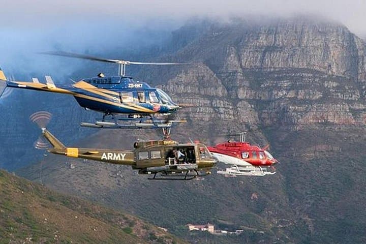 Two Oceans Scenic Helicopter flight Tour from Cape Town