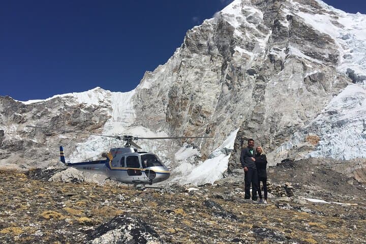 Everest Base Camp Helicopter Tour Stop at Hotel Everest View.