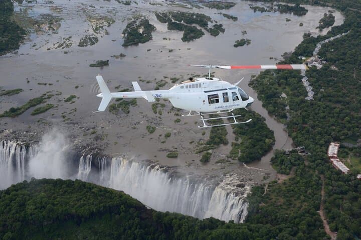 Window Seat Guarantee on our Helicopter Flight, 13-15 minutes
