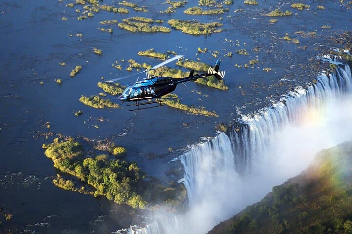 Window Seat Guarantee on our Helicopter Flight, 13-15 minutes