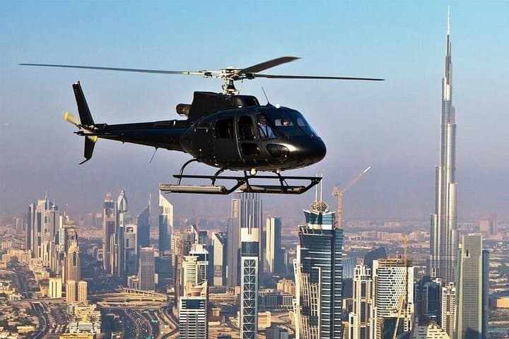 Helicopter Tour in Dubai with optional transport