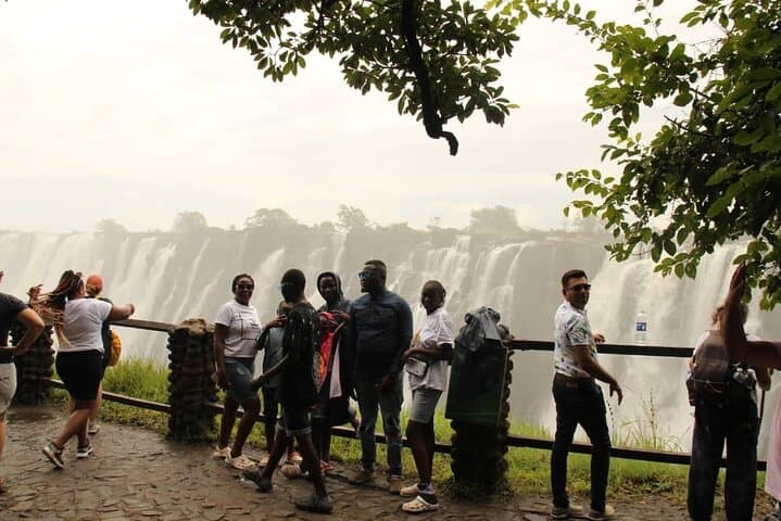 Combo Tour of Falls Zambia Zimbabwe side and Helicopter ride
