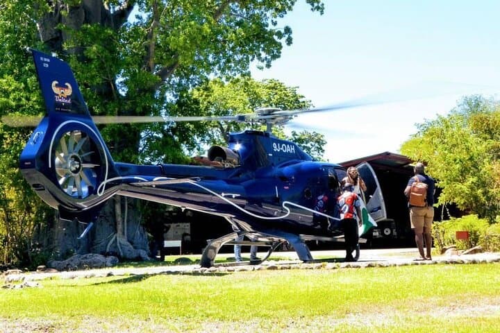 Combo Tour of Falls Zambia Zimbabwe side and Helicopter ride