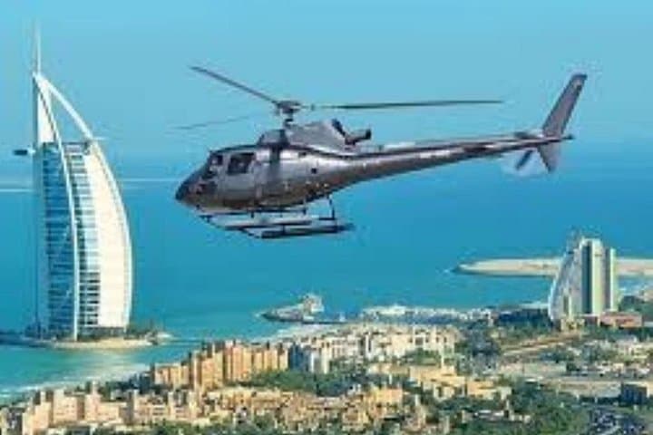 Helicopter Ride In Dubai with Complementary Transfer
