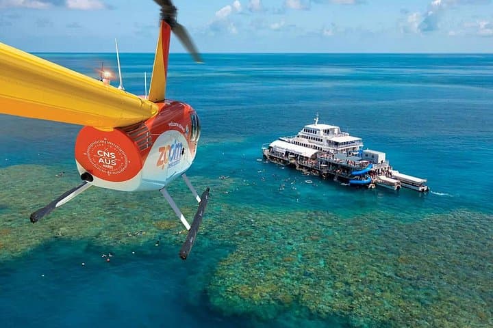 Great Barrier Reef Pontoon and Helicopter