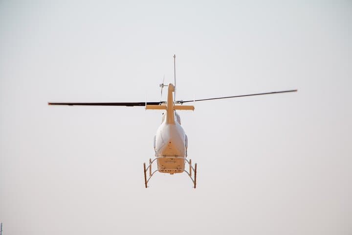 25 minutes scenic helicopter flight above Victoria Falls-Zimbabwe