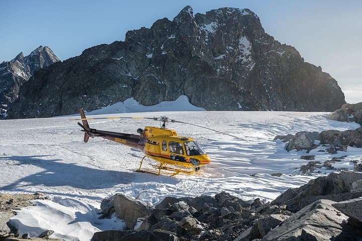 Glacier landing