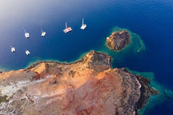 See Santorini’s stunning coastline and iconic landmarks like never before.