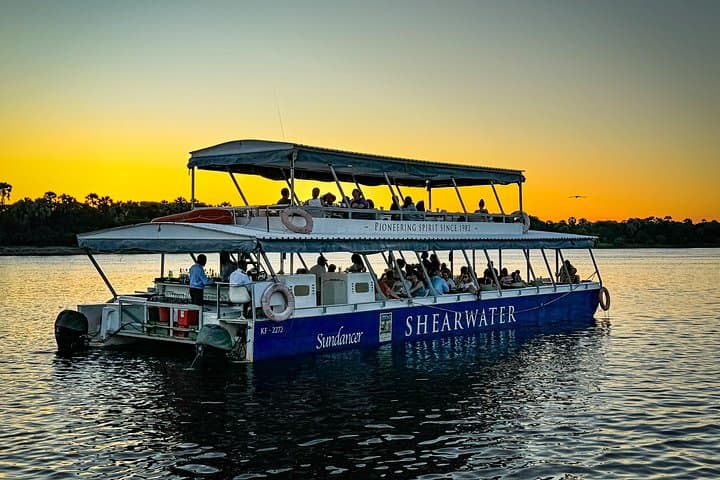 Bridge Too Far-Helicopter Flight, Falls Tour & Std Sunset Cruise