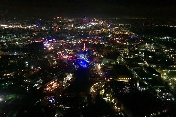 Private Helicopter After-hours 48 Miles Tour Theme Parks&Downtown
