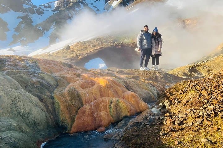 Fire and Ice Helicopter Tour Glacier and Hengill Geothermal Area