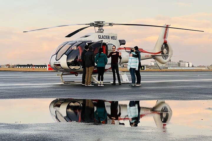 Fire and Ice Helicopter Tour Glacier and Hengill Geothermal Area