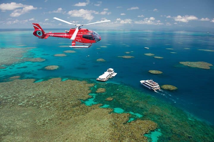 Full Day Great Barrier Reef Tour and Helicopter Flight