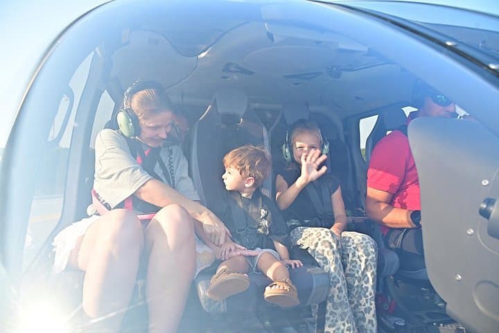 Dubai Helicopter Flight and Lost World Aquarium Entrance