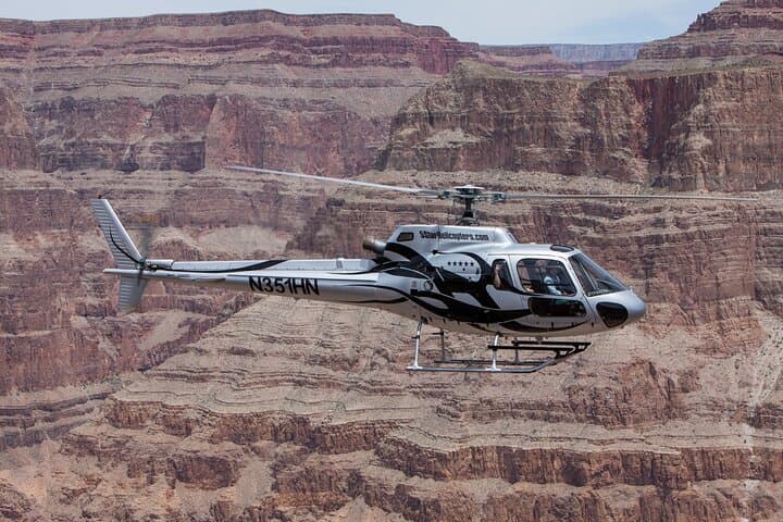 Fly above and below the Rim of the Grand Canyon