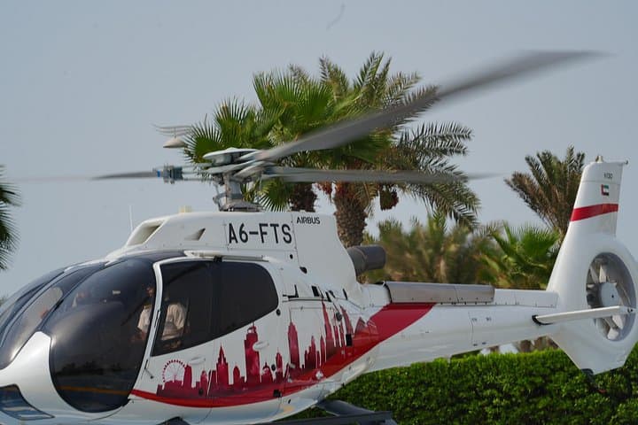 Ultimate Dubai Helicopter Tour with Optional Transfers