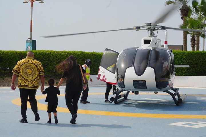 Ultimate Dubai Helicopter Tour with Optional Transfers