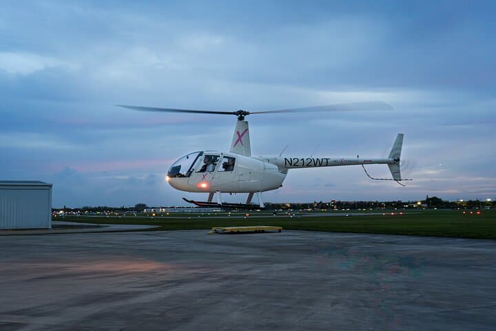 Miami Sunset Private Helicopter Flight