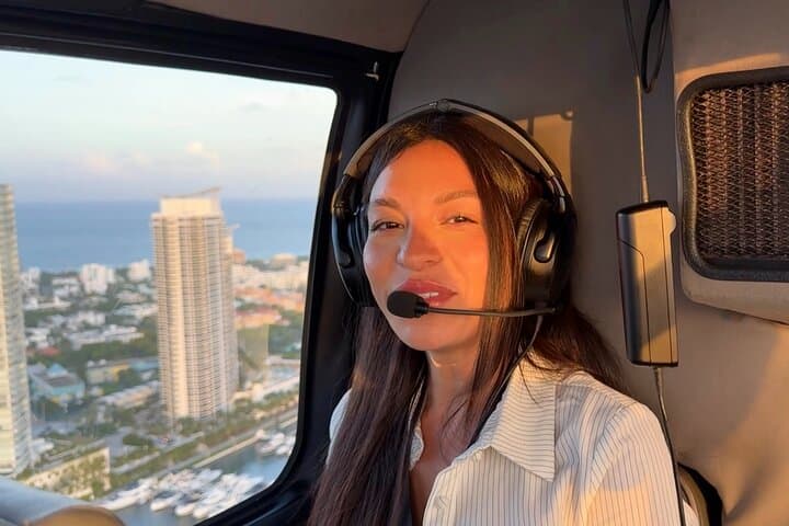 Miami Sunset Private Helicopter Flight