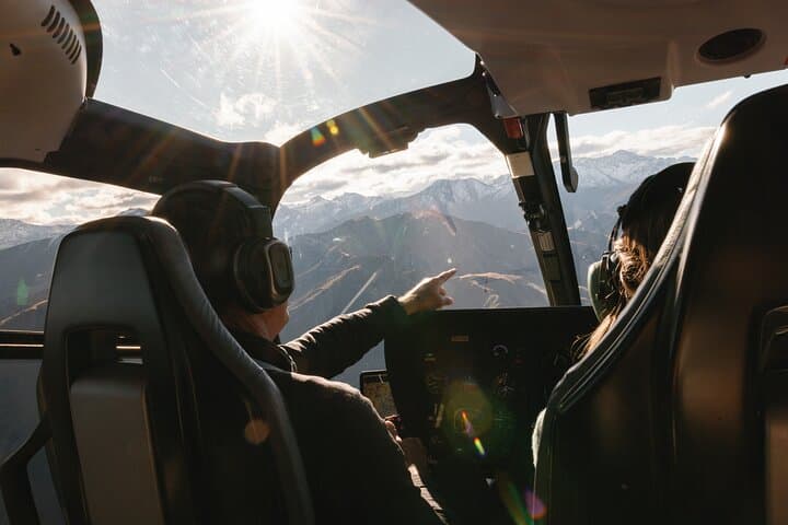Aerial views of Southern peaks