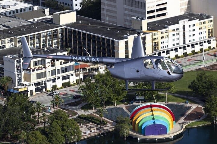 Day Flight 31 miles Helicopter Tour over all the Theme Parks