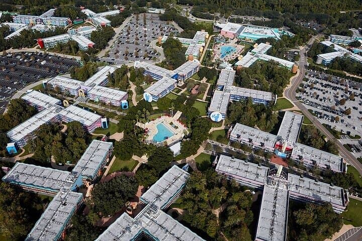 Day Flight 31 miles Helicopter Tour over all the Theme Parks