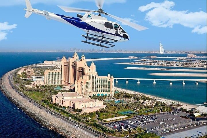 Dubai Helicopter Tour with Many Options 12 - 17 - 22 min