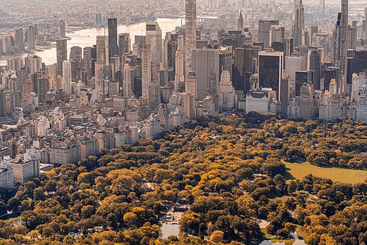 New York Fall Foliage Helicopter Tour from New Jersey