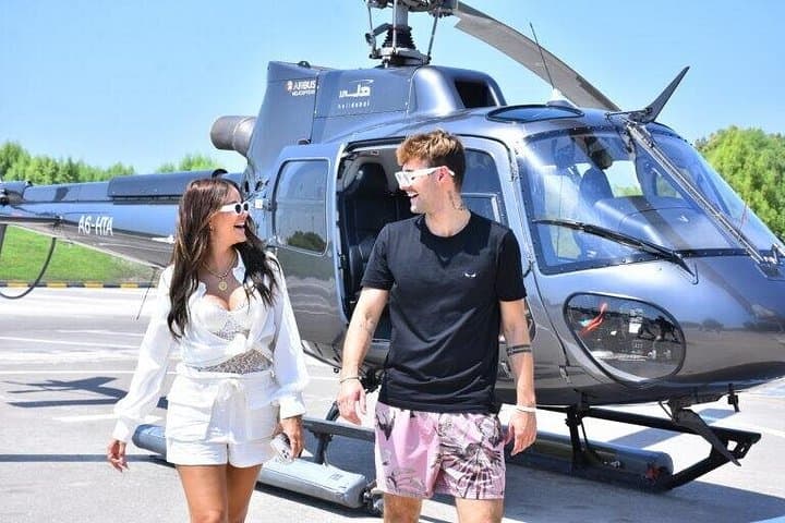 Dubai Helicopter Tour Burj Khalifa and Palm Jumeirah Flight