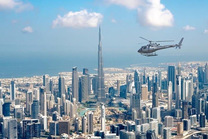 Dubai City Highlights Tour by Helicopter