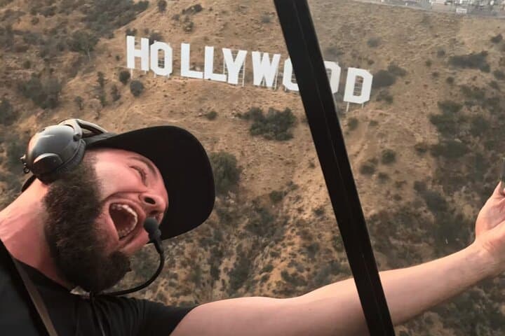 Los Angeles Hollywood Sign & City Tour by Helicopter
