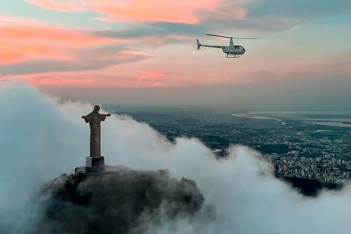 Rio de Janeiro: 35 min Private Helicopter Tour Christ