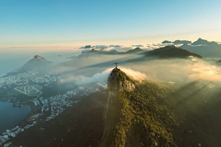 Rio de Janeiro: 35 Minutes Doors Off Helicopter Tour Christ