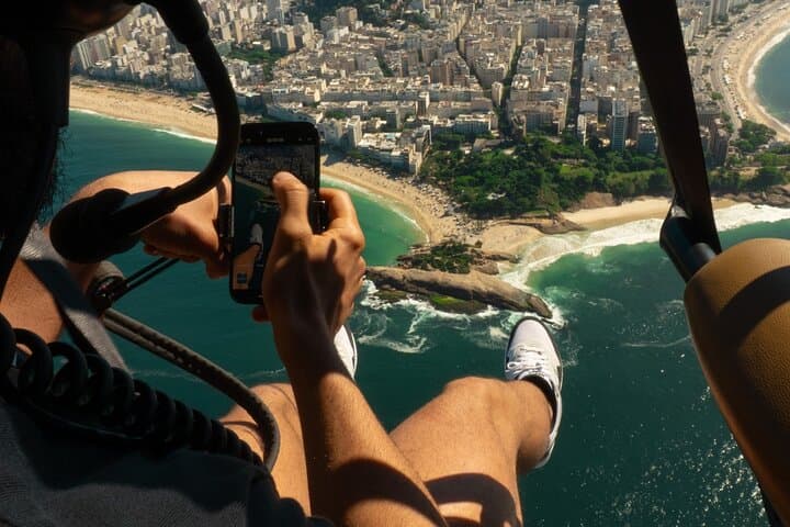 Rio de Janeiro: 35 Minutes Doors Off Helicopter Tour Christ