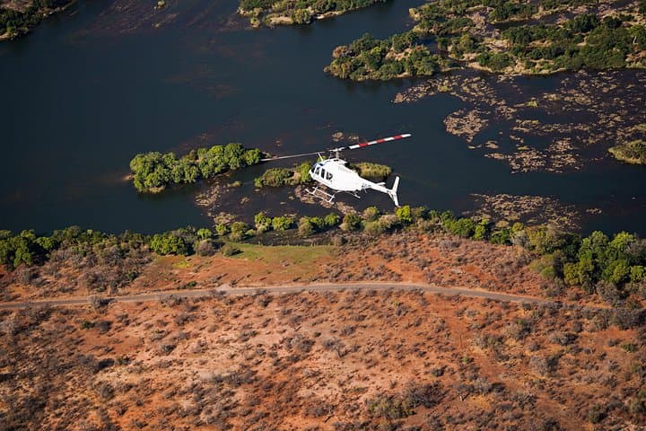 Bridge Too Far-Helicopter Flight, Falls Tour & Std Sunset Cruise