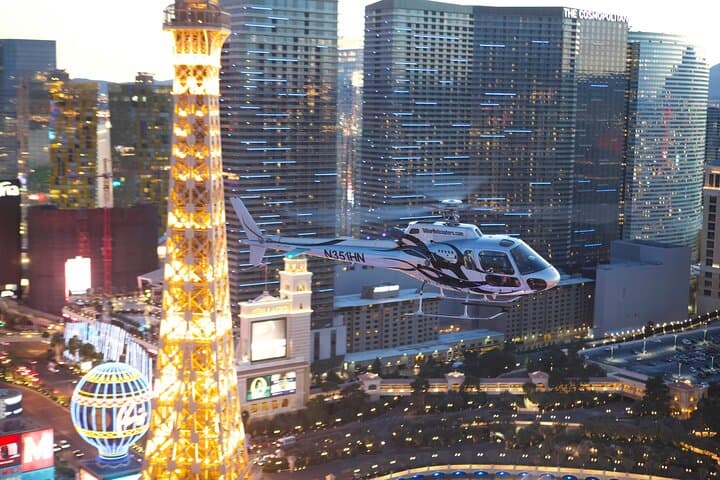 180 degree panoramic views of the Las Vegas Strip