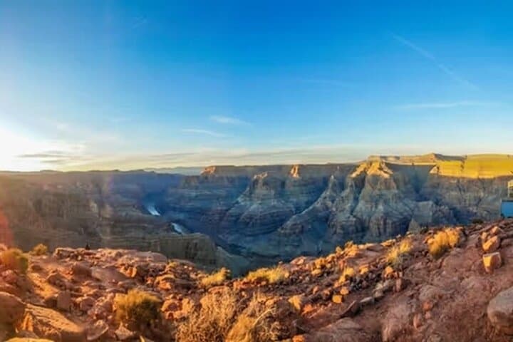 Grand Canyon West Rim Helicopter and Boat Tour by Luxury Car