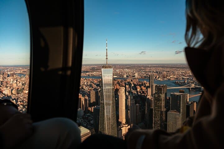 Private Sunset Helicopter Tour around Manhattan from New Jersey