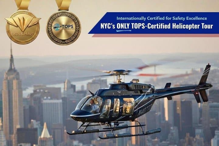 NY Helicopter Tour: Manhattan & Brooklyn
