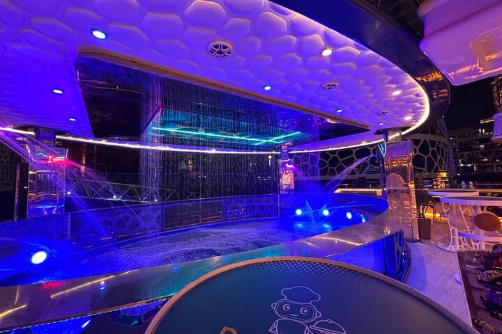 Atlantis Helicopter Tour and Lotus Megayacht Dinner Cruise