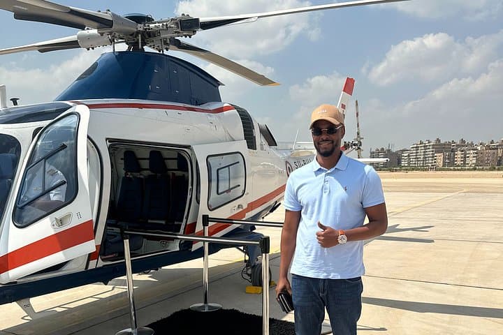 Cairo Helicopter Tour Giza Pyramids & Sphinx Aerial Experience