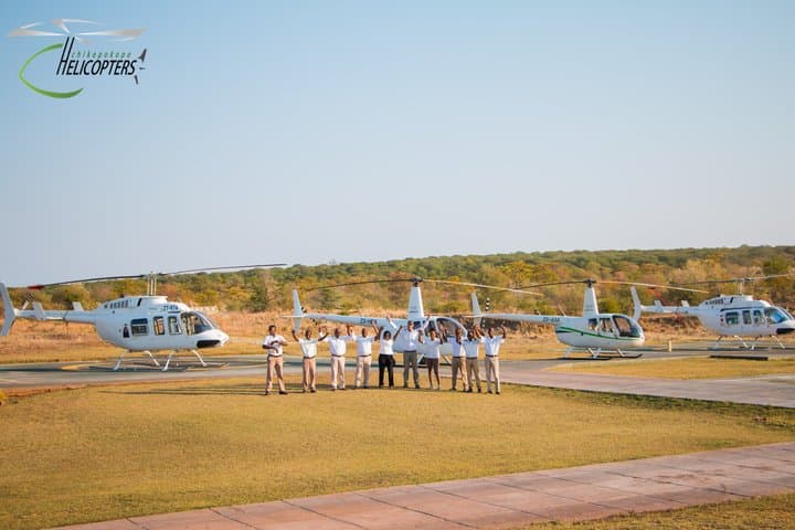 Helicopter Scenic Flight over Victoria Falls 24-25 Minutes Game