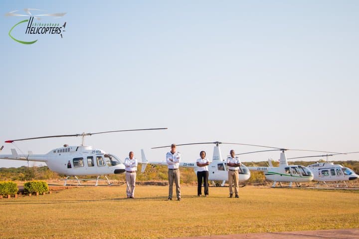 Helicopter Scenic Flight over Victoria Falls 24-25 Minutes Game