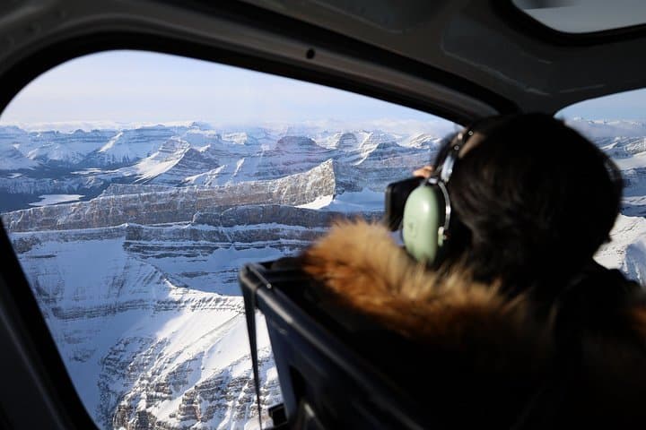 Helicopter Tour over the Canadian Rockies