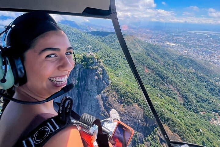 Rio de Janeiro : Helicopter Without Doors + Hotel Return