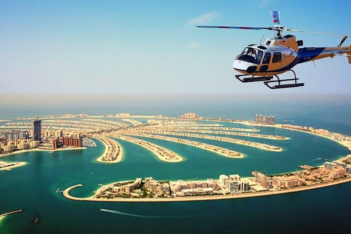 Shared Helicopter Tour to Jumeirah Beach Residence